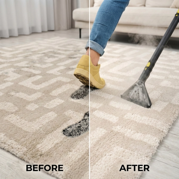 Rug Cleaning Before & After 10